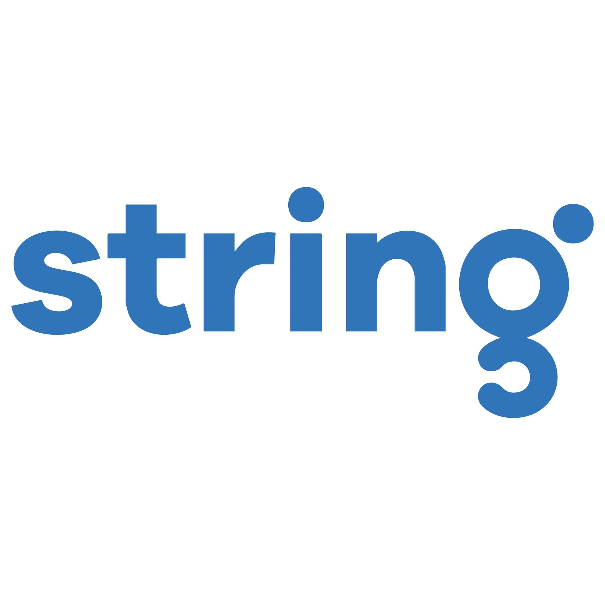 The String logo